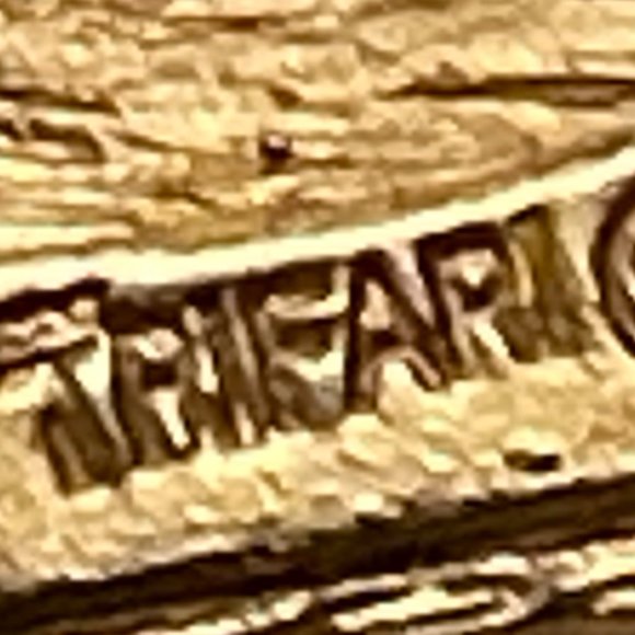 Vintage **Rare find** Trifari Wheat Brooch - Picture 4 of 5